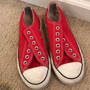 Red converse